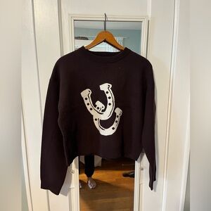 NWT Vigoss Horseshoe sweater